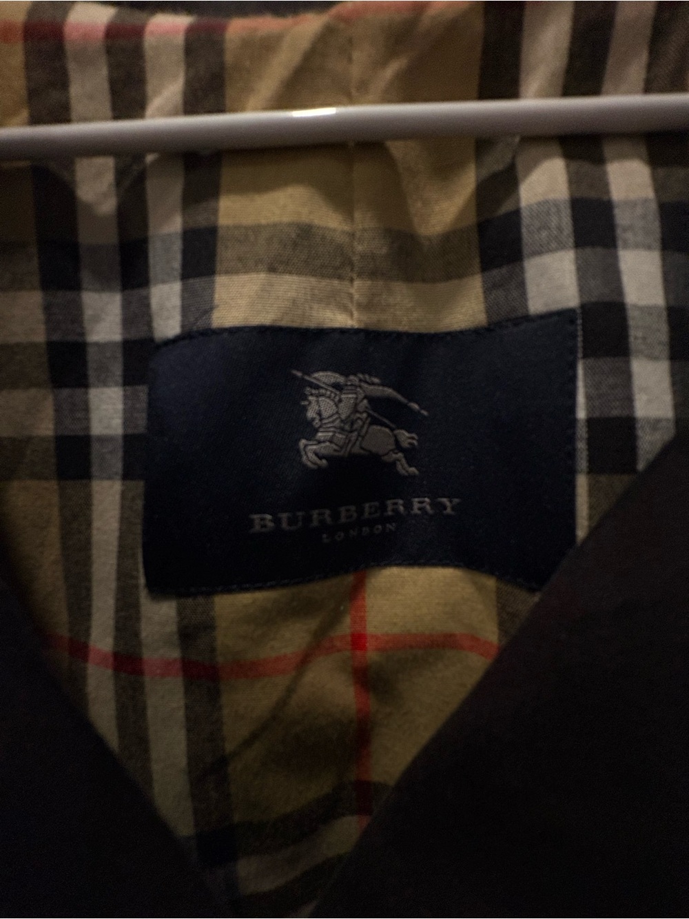 Burberry Black Belted Trench Coat - Picture 12 of 13